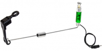 Индикатор поклевки механический /BUSHIDO/ SWINGER  жесткая ось с подкл. к сигнализатору (зеленый)
