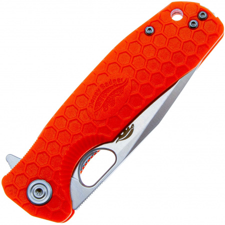 Нож Honey Badger Tanto M с оранжевой рукоятью