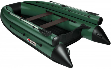 Лодка SMarine AIR Standart - 360 FB (зелёный/чёрный)