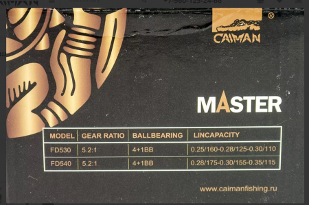 Катушка Caiman Master FD 3000 (4+1ВВ)