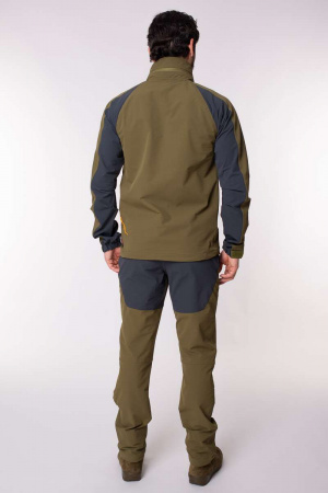 Куртка TRITON "REPTIL" (SoftShell APEX, Хаки/серый)