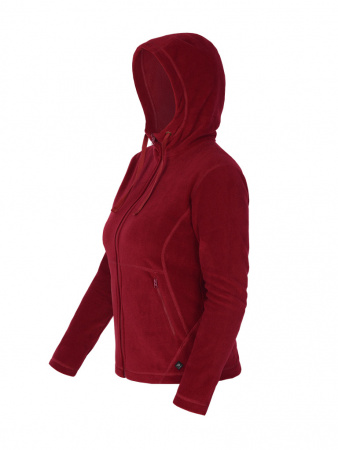 Куртка флисовая женская "Чара Н" (бордовый)