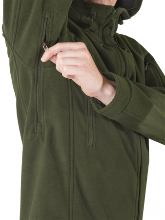 Куртка мужская "Штурм" (хаки, мембранный флис)