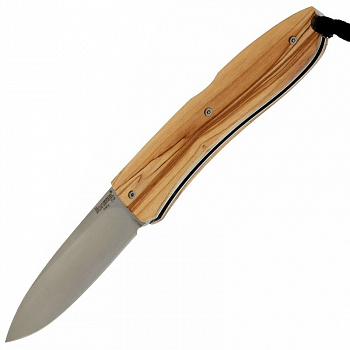 Нож LionSteel серии Big Opera D2 лезвие 90 мм, рукоять - оливковое дерево