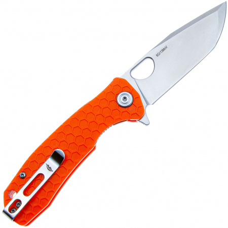 Нож Honey Badger Tanto M с оранжевой рукоятью